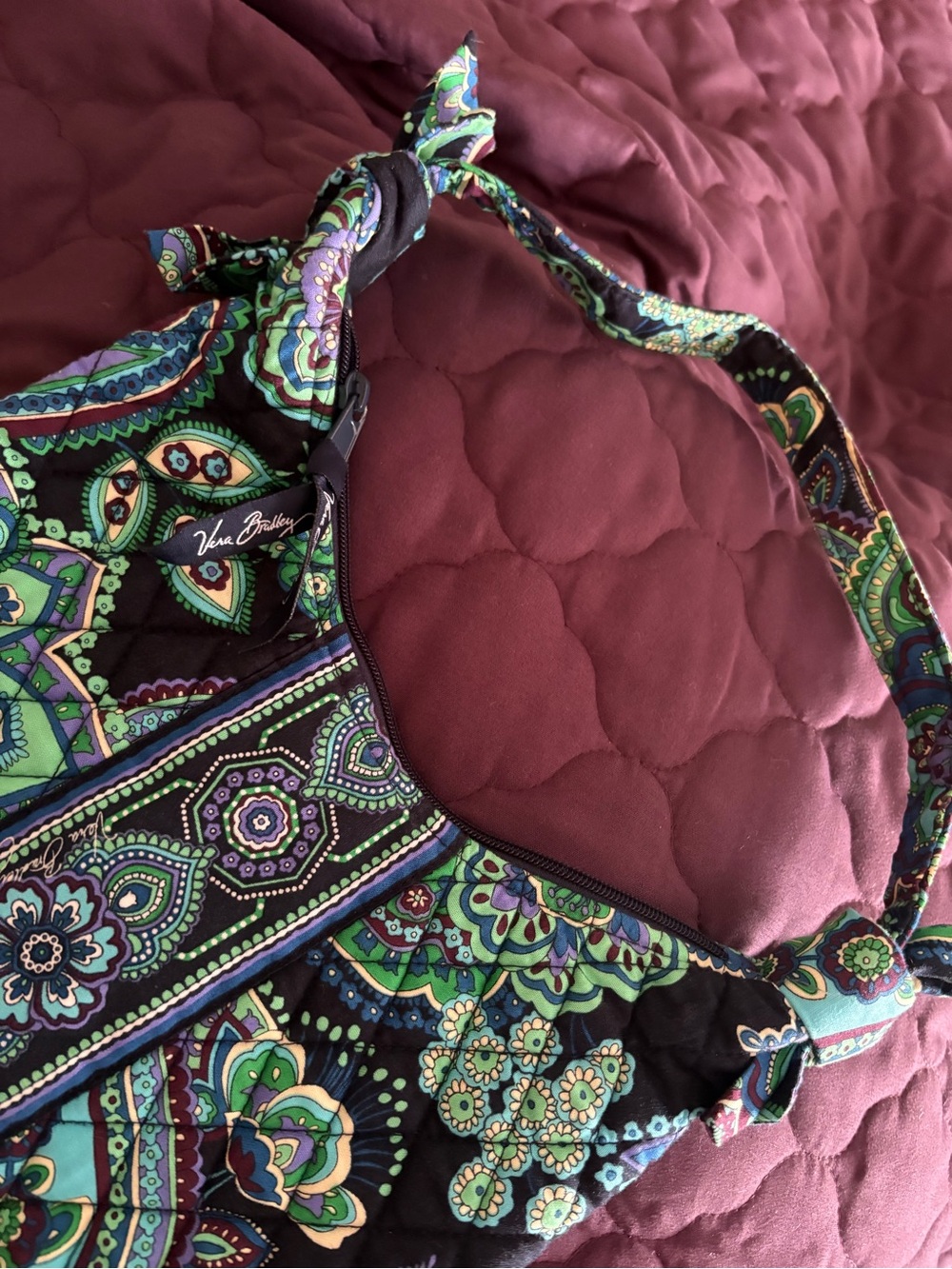 Vera Bradley Retired Rhapsody Blue Olivia Bag